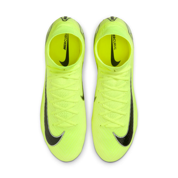 Nike Air Zoom Mercurial Superfly 10 Elite FG Firm Ground Soccer Cleat - Volt/Black