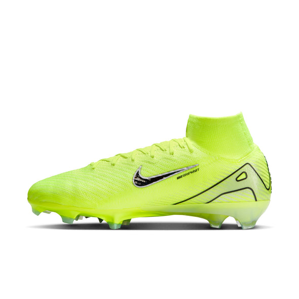 Nike Air Zoom Mercurial Superfly 10 Elite FG Firm Ground Soccer Cleat - Volt/Black