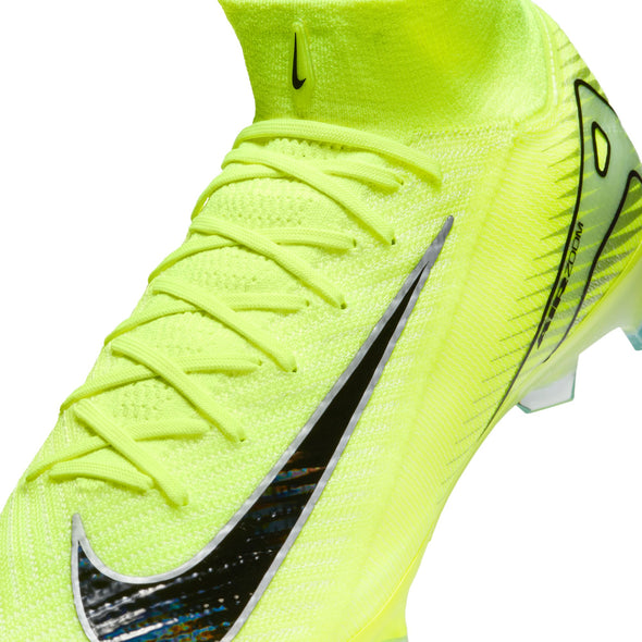 Nike Air Zoom Mercurial Superfly 10 Elite FG Firm Ground Soccer Cleat - Volt/Black