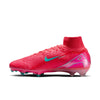 Nike Air Zoom Mercurial Superfly 10 Elite FG Firm Ground Soccer Cleat - Ember Glow/Aurora Green