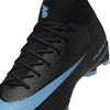 Nike Air Zoom Mercurial Superfly 10 Academy FG Firm Ground Soccer Cleats - Black/Ice Blue