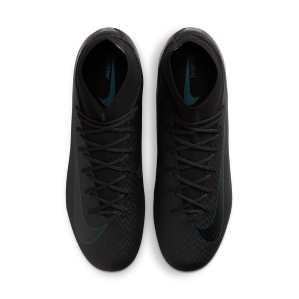 Nike Air Zoom Mercurial Superfly 10 Academy FG/MG Soccer Cleat -Black/Black-Deep Jungle