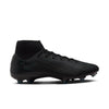 Nike Air Zoom Mercurial Superfly 10 Academy FG/MG Soccer Cleat -Black/Black-Deep Jungle