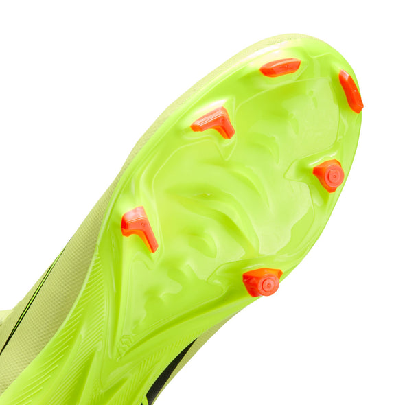 Nike Air Zoom Mercurial Superfly 10 Academy FG Firm Ground Soccer Cleats - Limelight/Volt/ Hyper Crimson