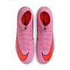 Nike Air Zoom Mercurial Superfly 10 Academy FG Firm Ground Soccer Cleats -Magic Flamingo/Black/ Total Crimson