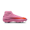 Nike Air Zoom Mercurial Superfly 10 Academy FG Firm Ground Soccer Cleats -Magic Flamingo/Black/ Total Crimson