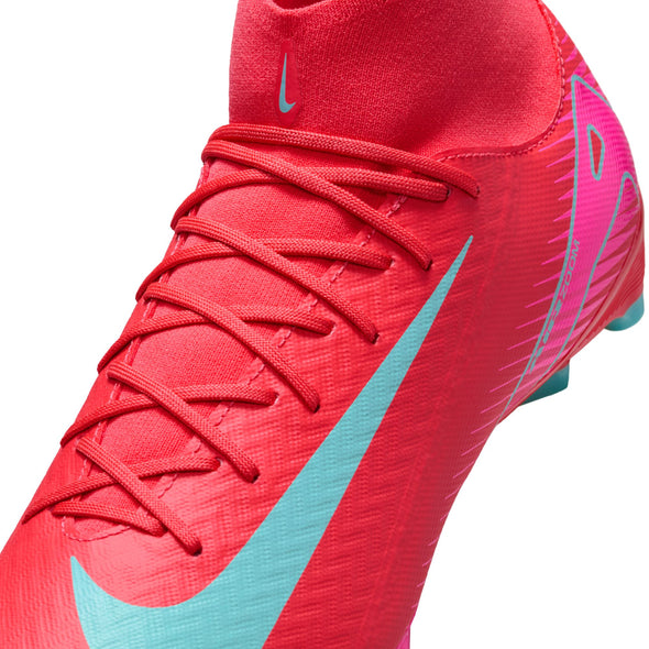 Nike Air Zoom Mercurial Superfly 10 Academy FG Firm Ground Soccer Cleats  - Glow/Aurora Green