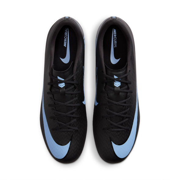 Nike Mercurial Vapor 16 Academy FG Firm Ground Soccer Cleat - Black/Ice Blue
