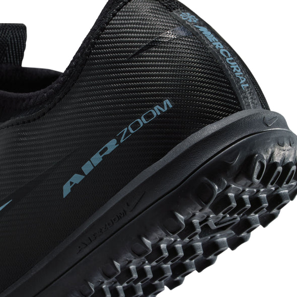 Nike United Junior Mercurial Vapor 16 Academy TF Turf Soccer Cleats -Black/Ice Blue
