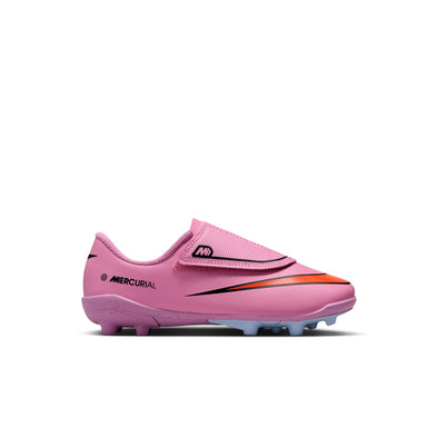 Nike Junior Mercurial Vapor 16 Club FG Firm Ground Soccer Cleats-  Magic Flamingo/Black/Crimson
