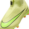 Nike Junior Zoom Mercurial Superfly 10 Academy FG Firm Ground Soccer Cleats- Limelight/Volt/ Hyper Crimson