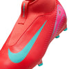 Nike Junior Zoom Mercurial Superfly 10 Academy FG Firm Ground Soccer Cleats-Ember Glow/Aurora Green