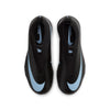 Nike Junior Zoom Mercurial Superfly 10 Academy TF Turf Soccer Cleats- Black/Ice Blue