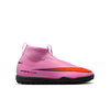 Nike Junior Zoom Mercurial Superfly 10 Academy TF Turf Soccer Cleats- Magic Flamingo/Black/ Crimson