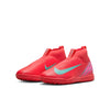 Nike Junior Zoom Mercurial Superfly 10 Academy TF Turf Soccer Cleats-Ember Glow/Aurora Green