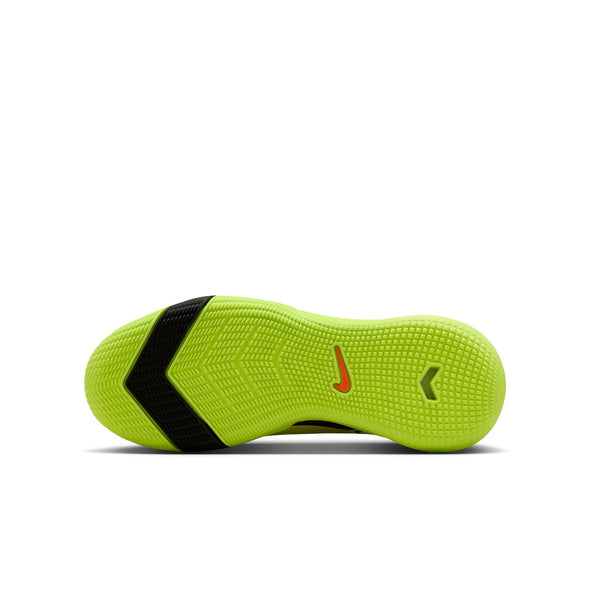 Nike Junior Zoom Mercurial Superfly 10 Academy IC Indoor Soccer Shoes- - Limelight/Volt/ Hyper Crimson