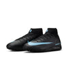 Nike Mercurial Superfly 10 Academy TF Turf Soccer Cleats-Black/Ice Blue