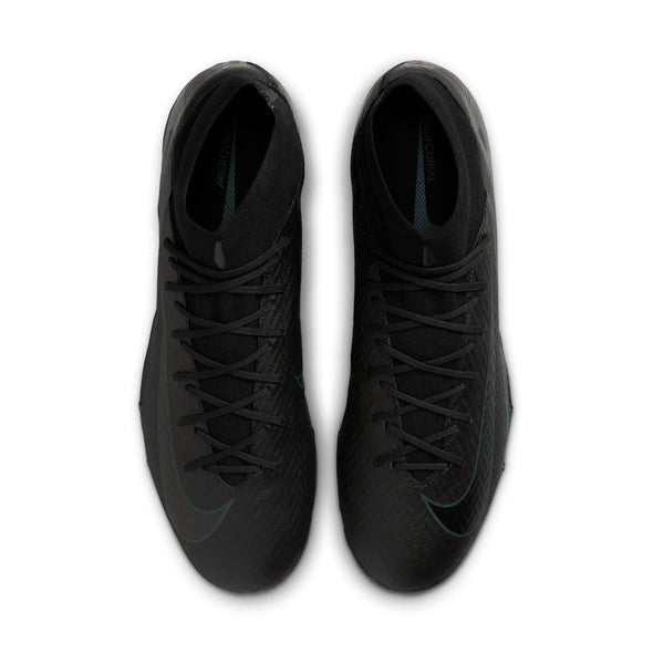 Nike Air Zoom Mercurial Superfly 10 Academy TF Soccer Cleat -Black/Black-Deep Jungle