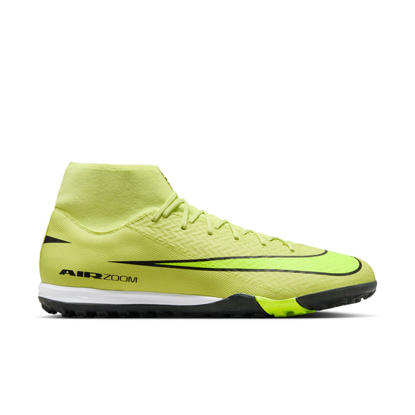 Nike Mercurial Superfly 10 Academy TF Turf Soccer Cleats- Limelight/Volt/ Hyper Crimson