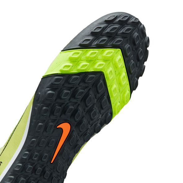 Nike Mercurial Superfly 10 Academy TF Turf Soccer Cleats- Limelight/Volt/ Hyper Crimson