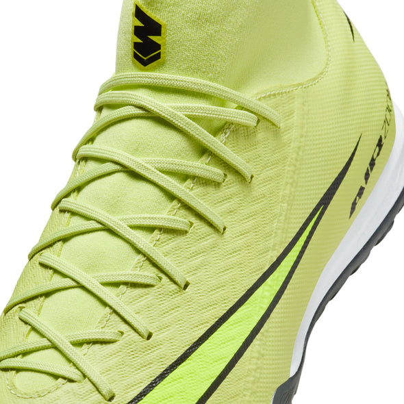 Nike Mercurial Superfly 10 Academy TF Turf Soccer Cleats- Limelight/Volt/ Hyper Crimson