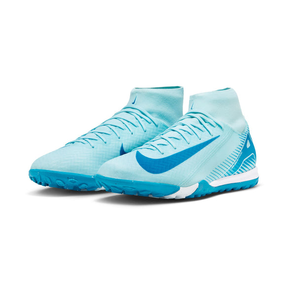 Nike Air Zoom Mercurial Superfly 10 Academy TF Soccer Cleat - Glacier Blue/Blue Orbit