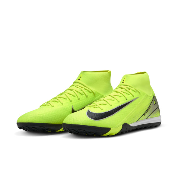 Nike Air Zoom Mercurial Superfly 10 Academy TF  - Volt/Black