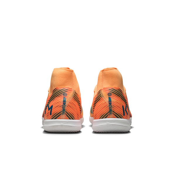 Nike Air Zoom Mercurial Superfly 10 Academy "Kylian Mbappé" IC Indoor Soccer Shoes - Melon Tint/Neo Turq/ Igloo