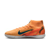 Nike Air Zoom Mercurial Superfly 10 Academy "Kylian Mbappé" IC Indoor Soccer Shoes - Melon Tint/Neo Turq/ Igloo