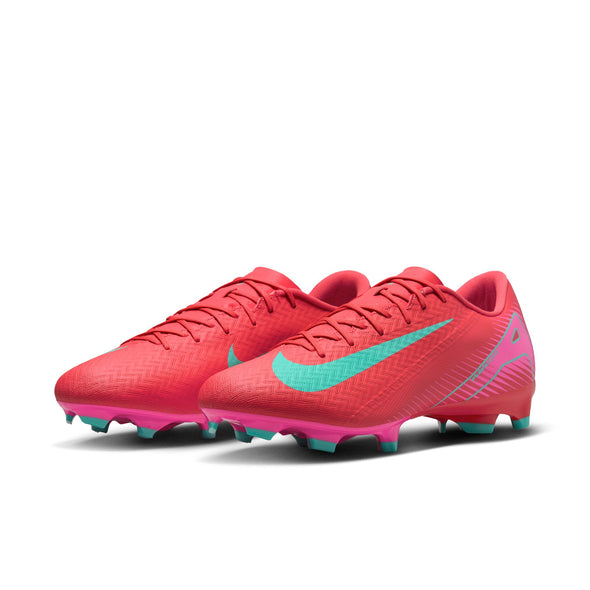 Nike Air Zoom Mercurial Vapor 16 Academy FG Firm Ground Soccer Cleat - Ember Glow/Aurora Green