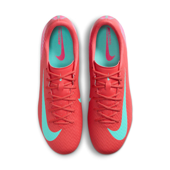 Nike Air Zoom Mercurial Vapor 16 Academy FG Firm Ground Soccer Cleat - Ember Glow/Aurora Green