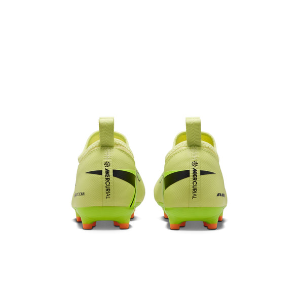 Nike Junior Mercurial Vapor 16 Academy FG Firm Ground Low-Top Soccer Cleats- Limelight/Volt/ Hyper Crimson