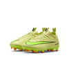 Nike Junior Mercurial Vapor 16 Academy FG Firm Ground Low-Top Soccer Cleats- Limelight/Volt/ Hyper Crimson