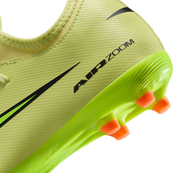Nike Junior Mercurial Vapor 16 Academy FG Firm Ground Low-Top Soccer Cleats- Limelight/Volt/ Hyper Crimson