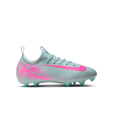 Nike Junior Mercurial Vapor 16 Academy FG Firm Ground Soccer Cleats- Ocean Cube/Pink Blast