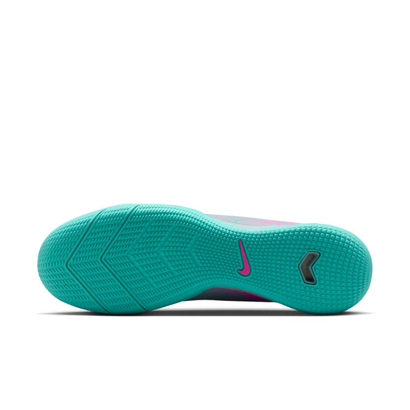Nike Air Zoom Mercurial Vapor 16 Academy IC Indoor Soccer Shoes- Ocean Cube/Pink Blast