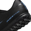 Nike Air Zoom Mercurial Vapor 16 Academy TF Turf Soccer Shoes- Black/Ice Blue