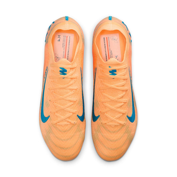 Nike Mercurial Vapor 16 Elite "Kylian Mbappé" FG Firm Ground Soccer Cleats- Melon Tint/Neo Turq/ Igloo