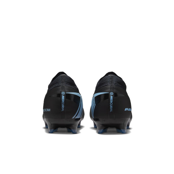 Nike Air Zoom Mercurial Vapor 16 Pro FG Firm Ground Soccer Cleat - Black/Ice Blue