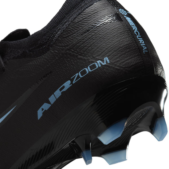 Nike Air Zoom Mercurial Vapor 16 Pro FG Firm Ground Soccer Cleat - Black/Ice Blue
