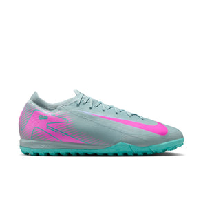 Nike Air Zoom Mercurial Vapor 16 Pro TF Turf Soccer Cleat - Ocean Cube/Pink Blast