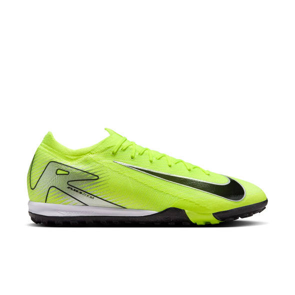 Nike Air Zoom Mercurial Vapor 16 Pro TF Soccer Cleat - Volt/Black