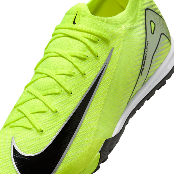 Nike Air Zoom Mercurial Vapor 16 Pro TF Soccer Cleat - Volt/Black