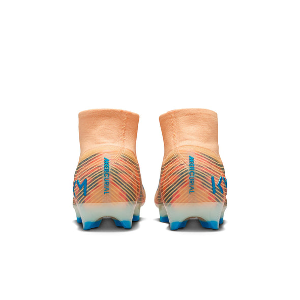 Nike Mercurial Superfly 10 Elite "Kylian Mbappé" FG Firm Ground Soccer Cleats- Melon Tint/Neo Turq/Igloo