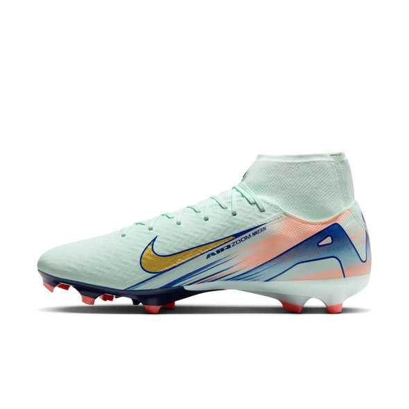 Nike Superfly 10 Academy Mercurial Dream Speed FG/MG Soccer Cleat- Barely Green/Metallic Gold Coin