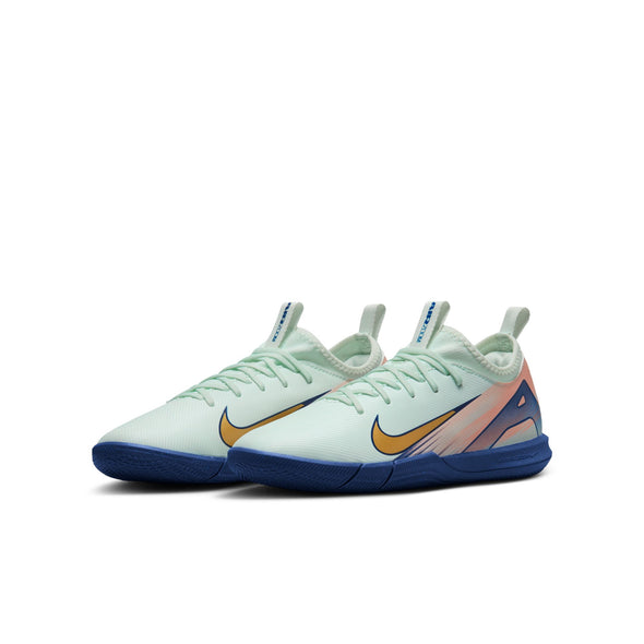 Nike Junior Mercurial Vapor 16 Academy Mercurial Dream Speed IN Indoor Soccer Shoes- Barely Green/Metallic Gold Coin