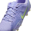 Nike United Junior Tiempo Legend 10 Academy FG Firm Ground Soccer Cleats- Purple Agate/Barely Volt