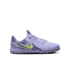 Nike United Junior Phantom GX 2 Academy TF Turf Soccer Cleats- Purple Agate/Barely Volt