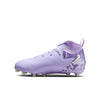 Nike United Junior Phantom Luna II Academy FG Firm Ground Soccer Cleat -Purple Agate/Barely Volt