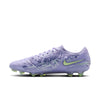 Nike United Tiempo Legend 10 Elite FG Firm Ground Soccer Cleat - Purple Agate/Barely Volt